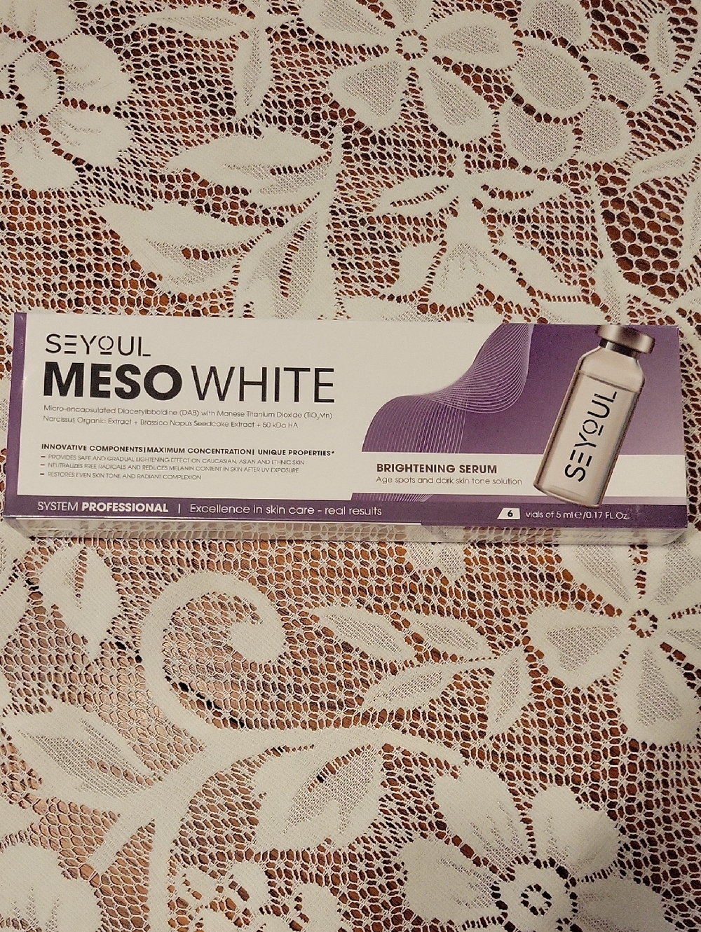 Seyoul Meso White Brightening Serum - White & Purple Box